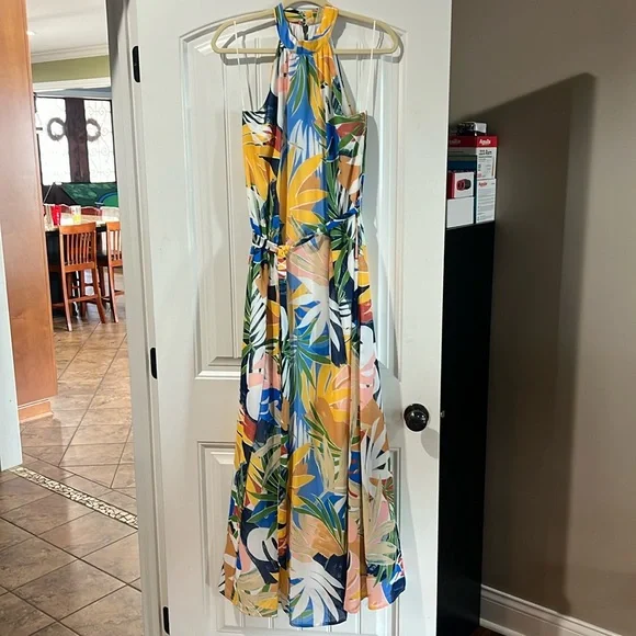 NWOT - halter lined maxi - Picture 1 of 2